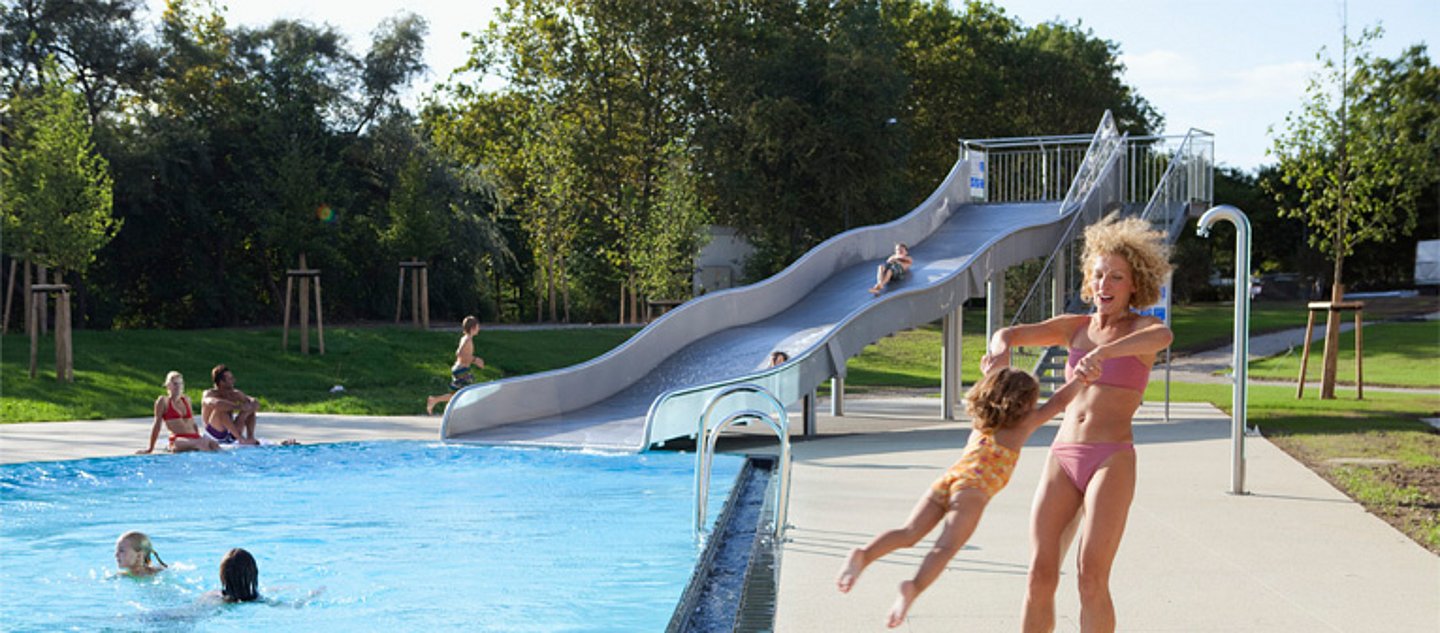 Sommer in der Therme Wien