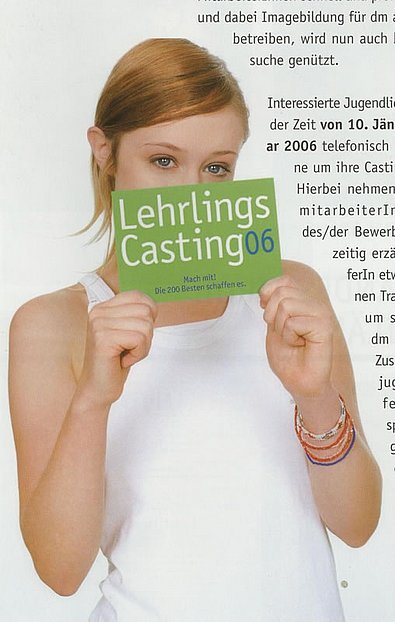 Lehrlingscasting