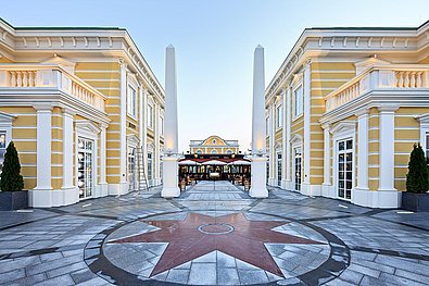 Platz im Designer Outlet Parndorf