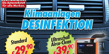 Angebot: Auto Klimaservice für Ihre Autoklimaanlage