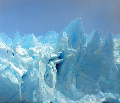 Fotografie Gletscher von Helmut Ditsch