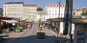 Das Karmeliterviertel hier mit dem Karmelitermarkt, ist ein gemütlich Viertel mitten in Wien.