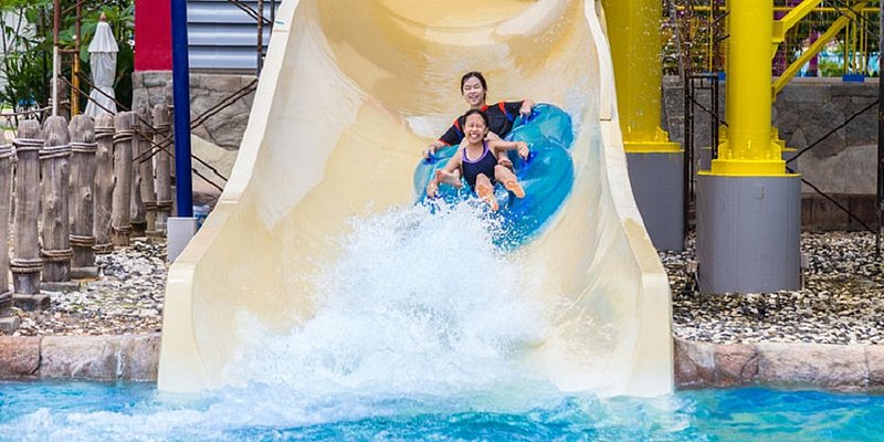 Breites Freizeitangebot in den Wasserparks in Österreich.