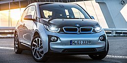 BMW i3 schräg von vorne