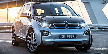 BMW i3 schräg von vorne