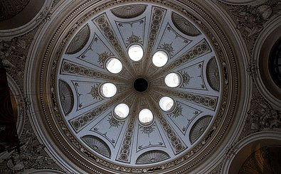 Die Michaelerkuppel der Hofburg in Wien von Innen