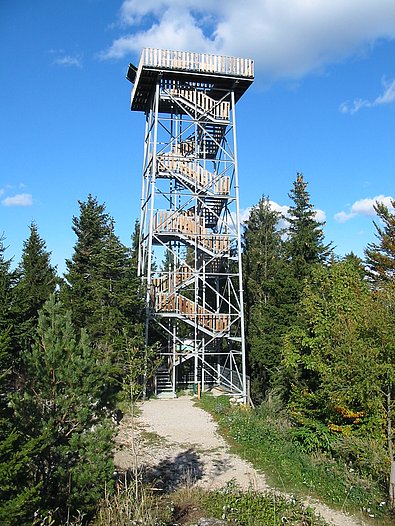 Der Aussichtsturm auf der Hohen Wand