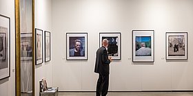 Ausstellungsbesucher