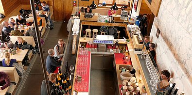 Restaurant Küche der Skihütte