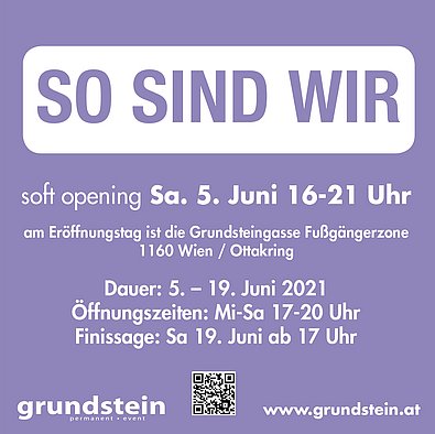 Flyer Grundsteinfestival 2021 mit Vernissage und Programm