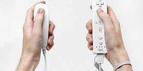 Wii Nunchuk und Fernbedienung