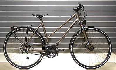 Citybike bronzefarben